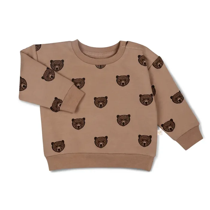 Organic Fleece Sweatshirt – Wild Bear