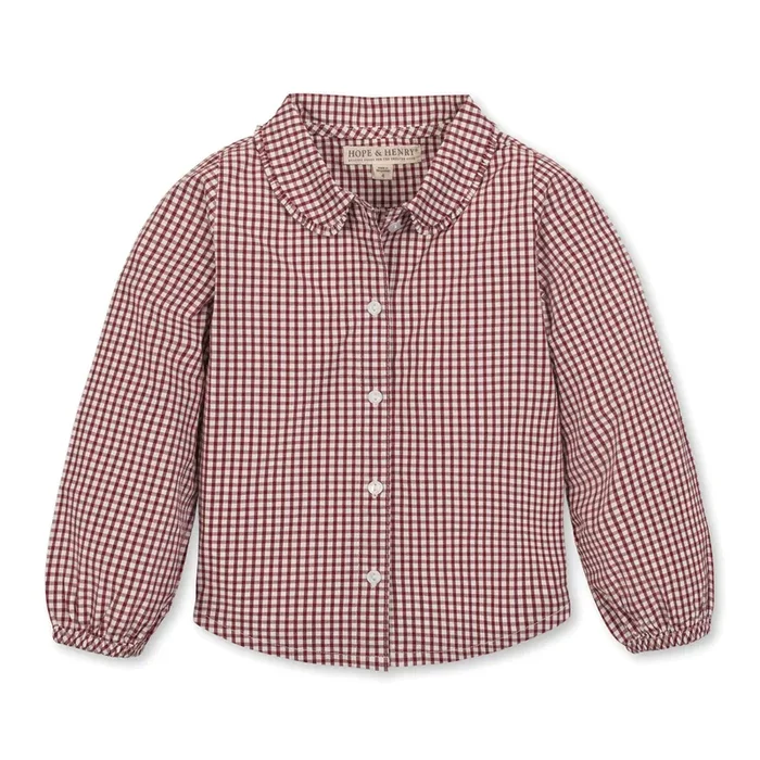 Organic Peter Pan Collar Top