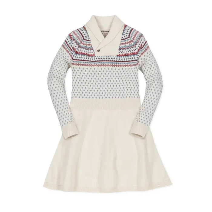 Organic Shawl Collar Sweater Dress – Baby