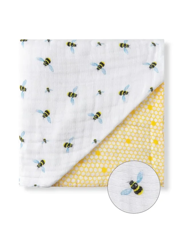 ORGANIC SNUG BLANKET – BEES