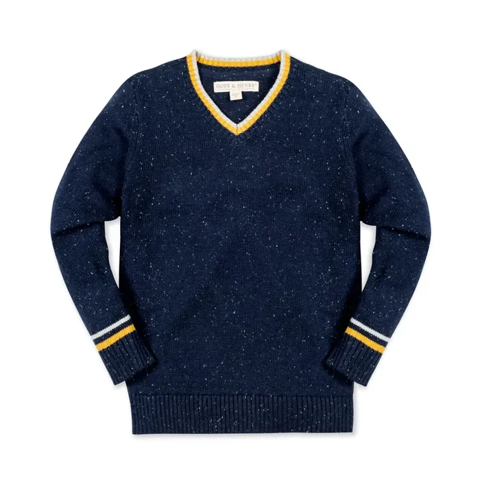 Organic V-neck Sweater