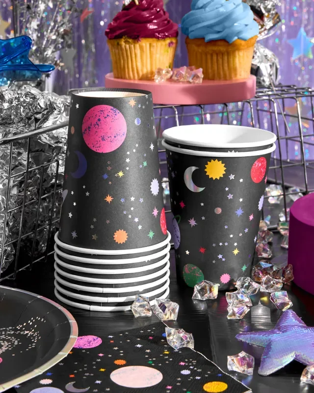 Out Of This World Cups – 16 Paper Cups