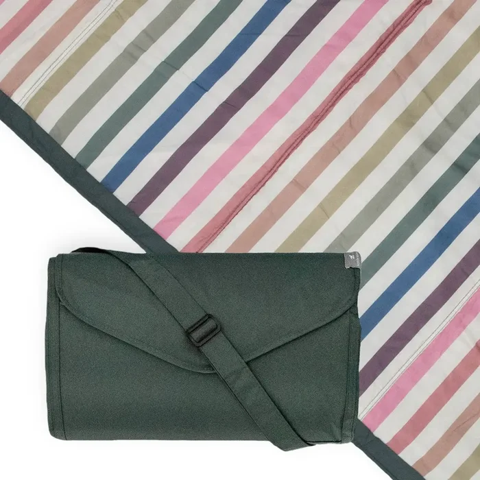 Outdoor Blanket – Chroma Rugby Stripe