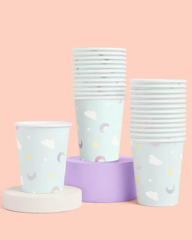 Over The Moon Cups – 50 Paper Cups