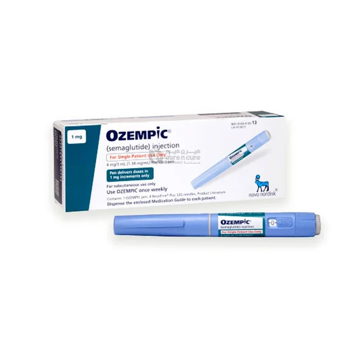 Ozempic 1Mg Solution For Inj In Pre-Filled Pen 3 ml 1 Pieces (Original Prescription Is Mandatory Upon Delivery)