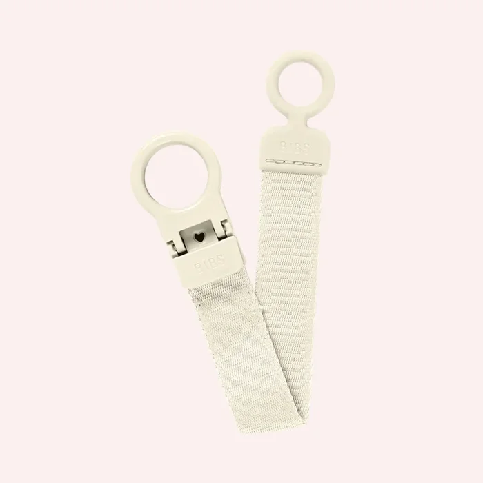 Pacifier Clip Loop – Ivory