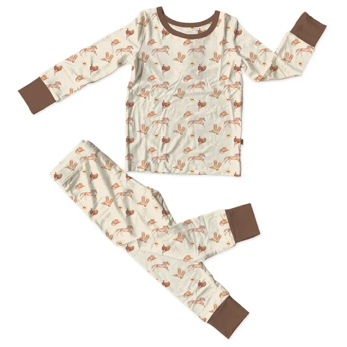 Paislee Bamboo 2-piece Long Sleeve Set