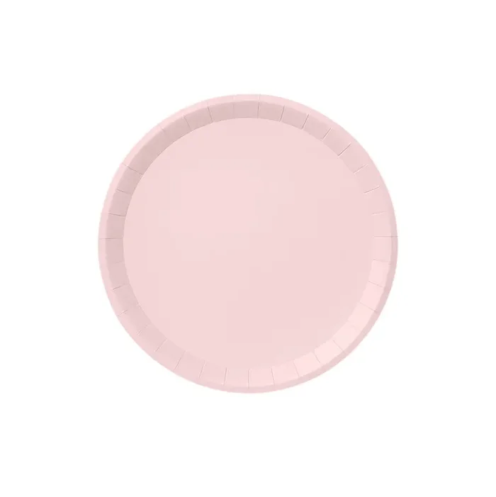 Pale Pink Classic Large Plates (10 Per Pack)