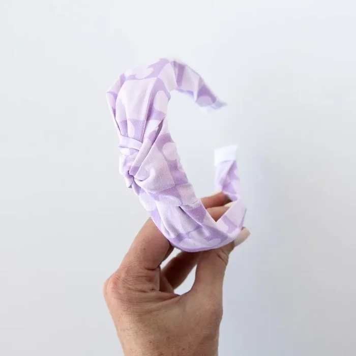 Park Hopper – Purple | Knotted Headband