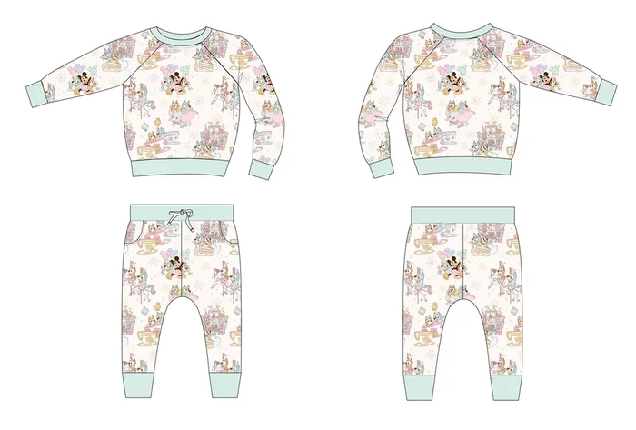 Pastel Park (belize) – French Terry Set