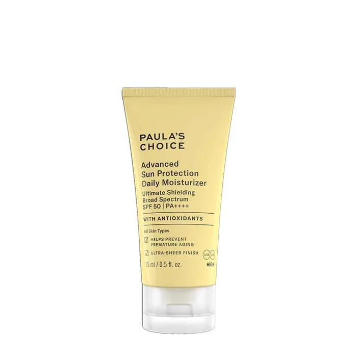 Paula’s Choice Advanced Sun Protection Daily Moisturizer SPF 50+ Travel Size