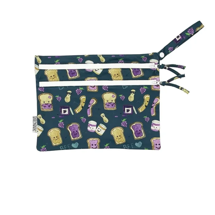 Pbj Pals – Waterproof Wet Bag (for Mealtime, On-the-go, And More!)