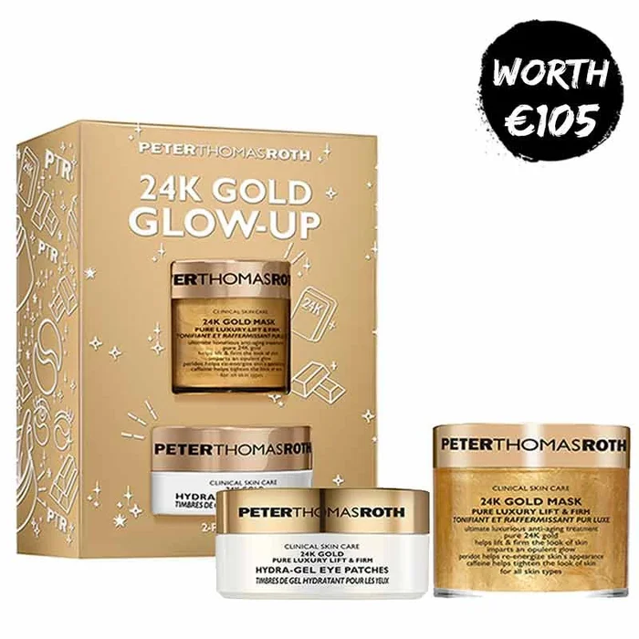 Peter Thomas Roth 24K Gold Glow-Up 2-Piece Gift Set