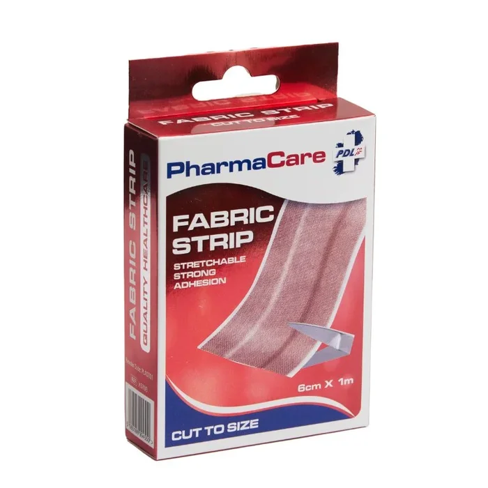 PHARMACARE FABRIC DRESS STRIP 1MX6CM