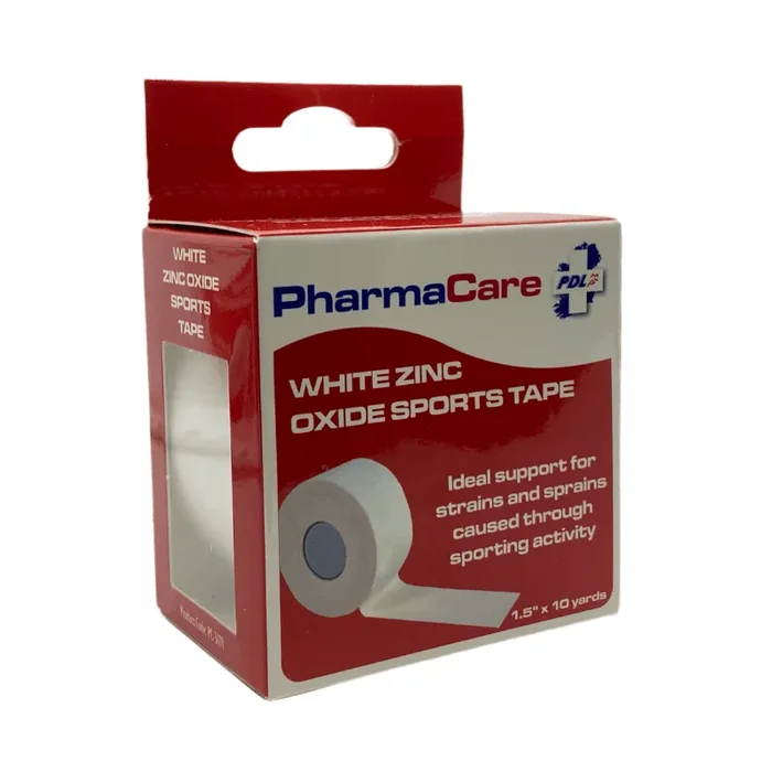 PHARMACARE ZINC OXIDE TAPE 1.5 INCH X 10 METERS