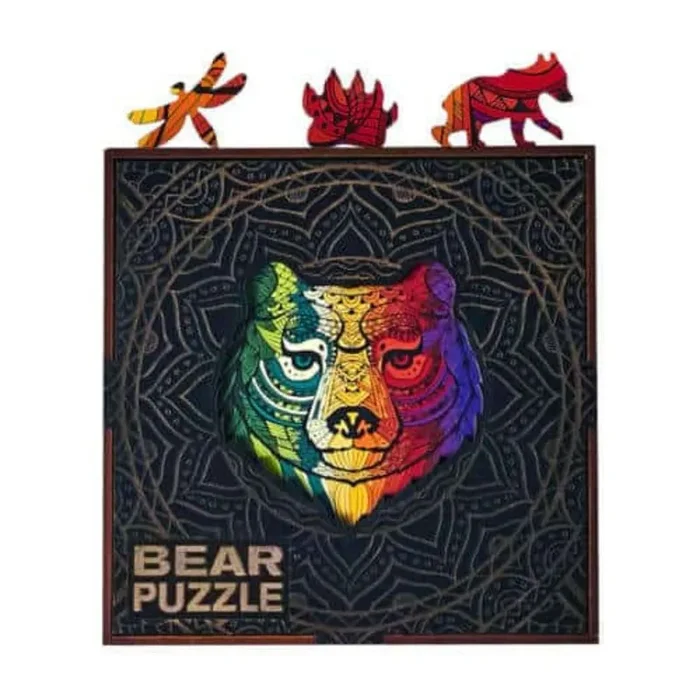 Piecezz Wooden 70 Piece Puzzle – Bear
