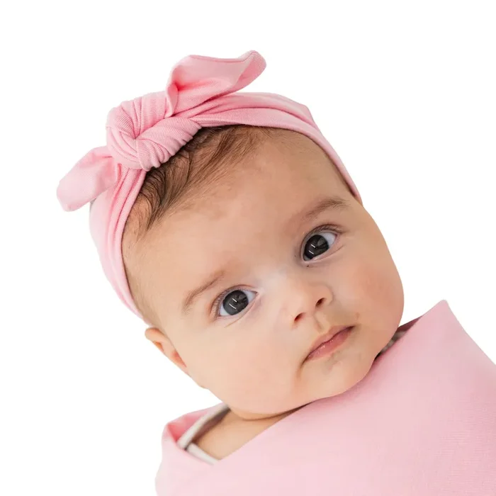 Pink Blossom Bow Headband
