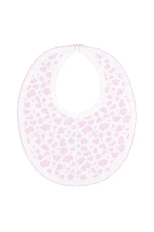 Pink Cheetah Print Bib