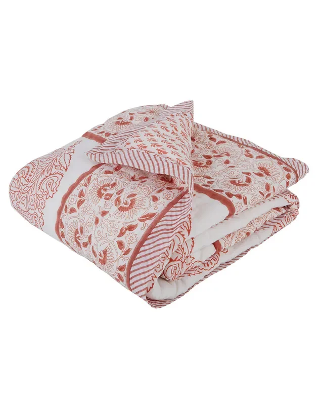 Pink City Cotton Quilt