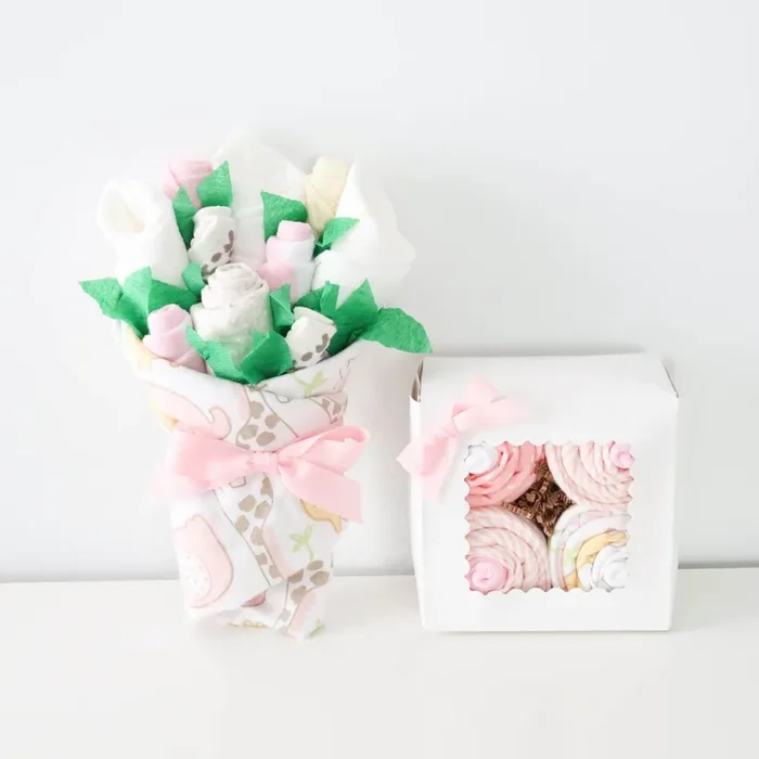 Pink Jungle Baby Gift Set