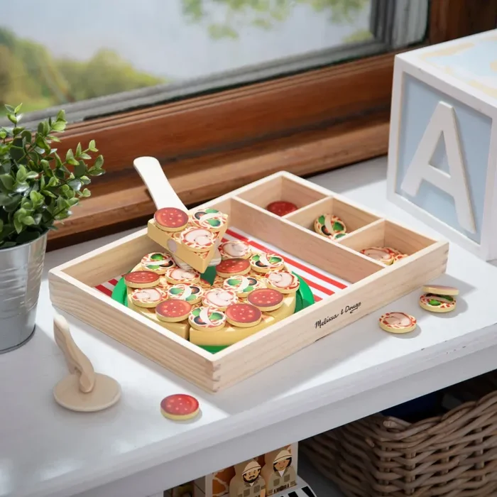 Pizza Party – Wooden Play Food