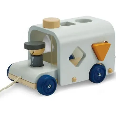 Plan Toys Sorting Bus- Orchard