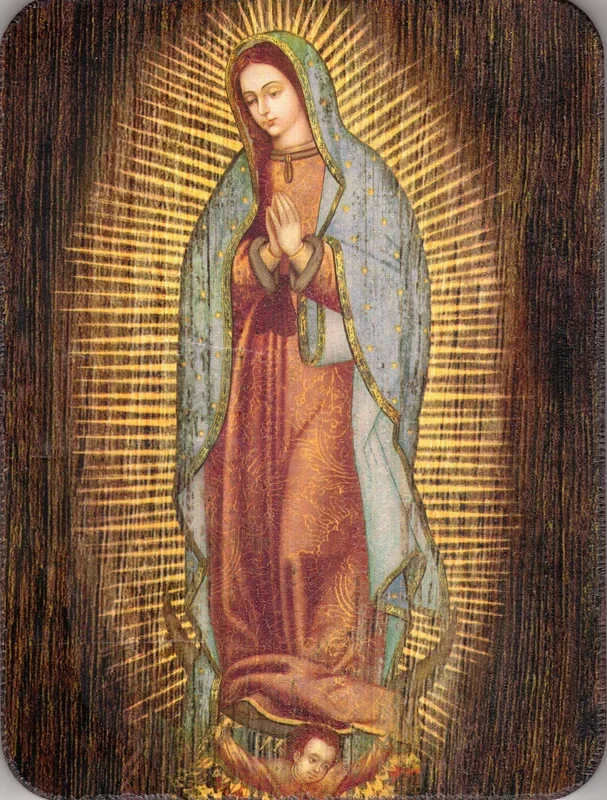 Plaque – Our Lady of Guadalupe Wall 22x15mm