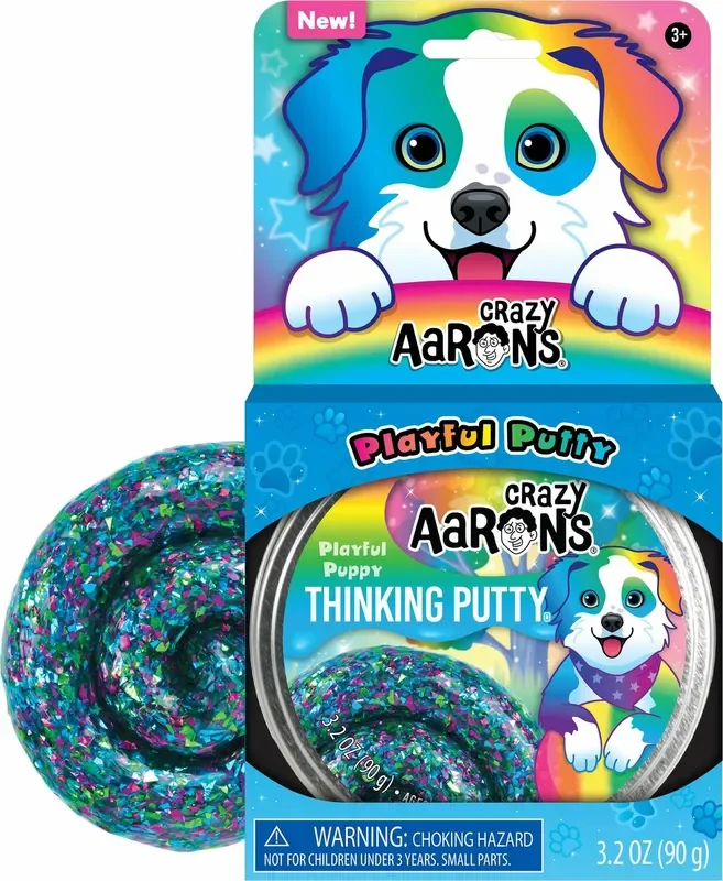 Playful Puppy Trendsetter Thinking Putty 4 ” Tin