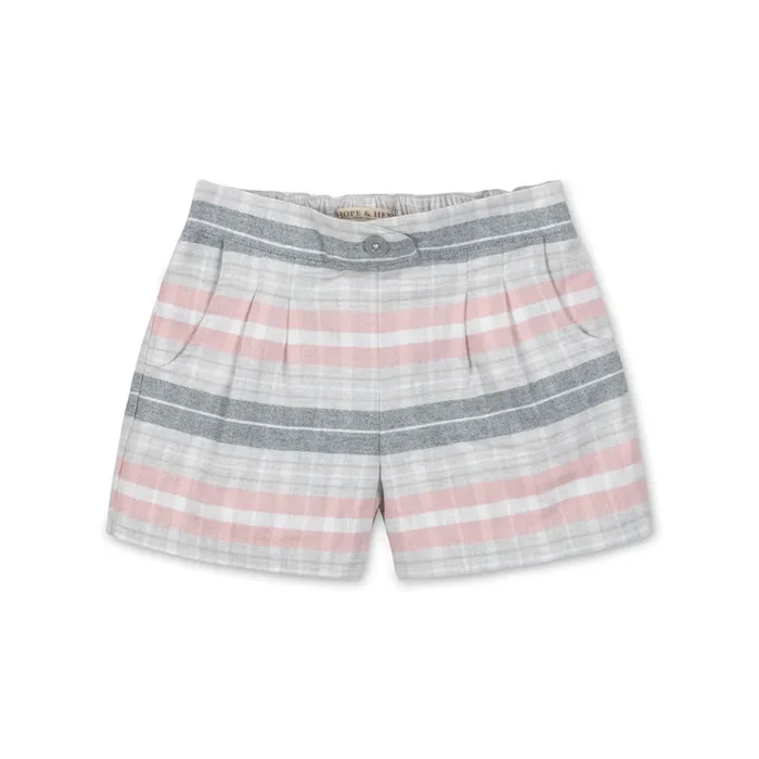 Pleated Organic Flannel Short – Baby
