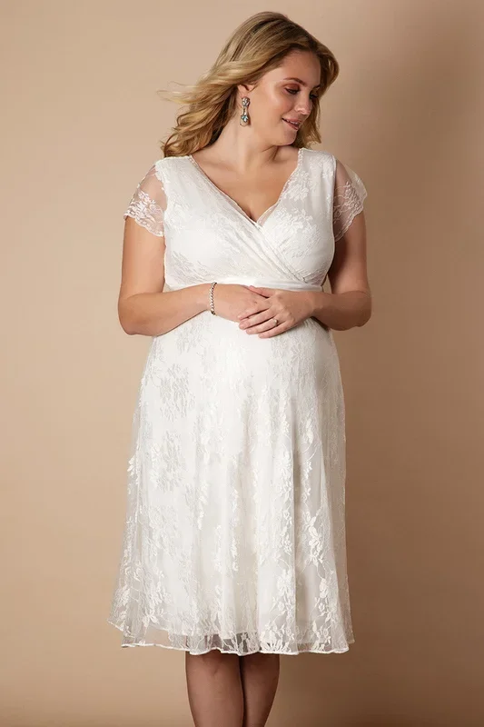 Plus Size Maternity Wedding Dress