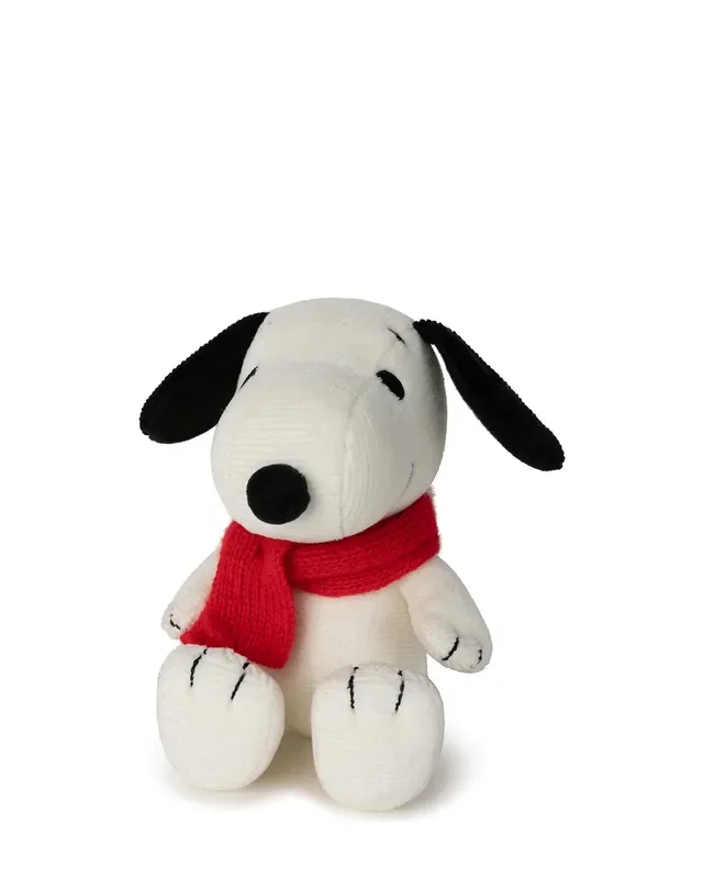 Plush Peanuts Snoopy Sitting 7 ” And 7.5 “