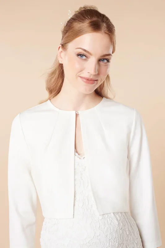 Ponte bridal jacket