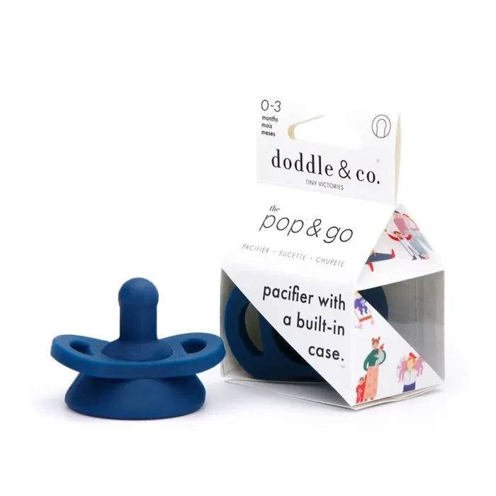 Pop & Go Pacifiers – Navy
