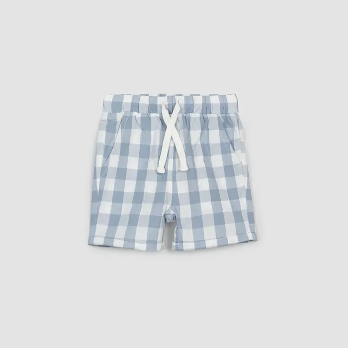 Poplin Plaid Shorts