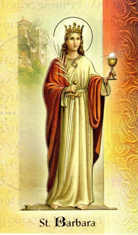 Prayer Card & Biography – St Barbara