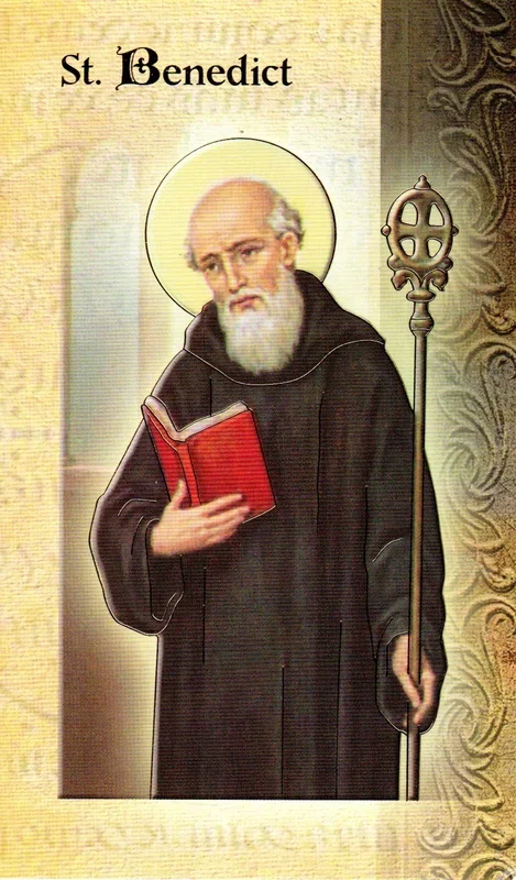 Prayer Card & Biography – St Benedict