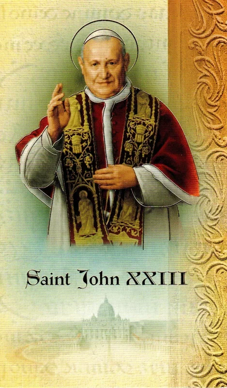 Prayer Card & Biography – St John XXIII