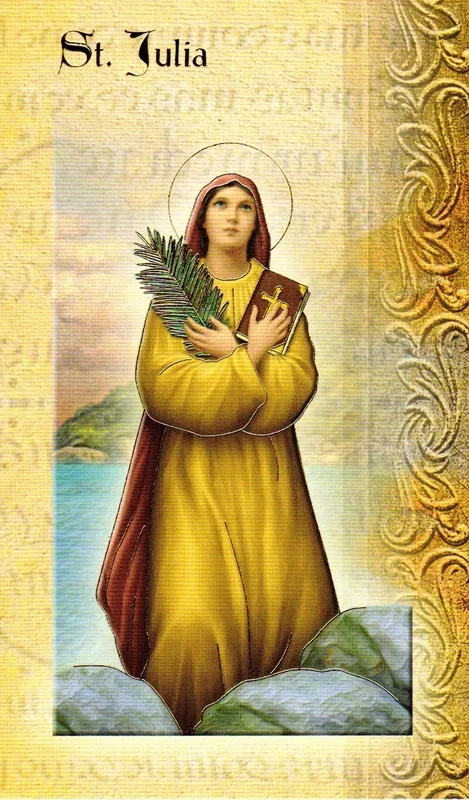 Prayer Card & Biography – St Julia