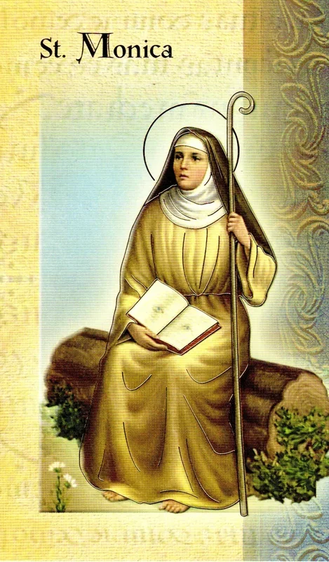 Prayer Card & Biography – St Monica