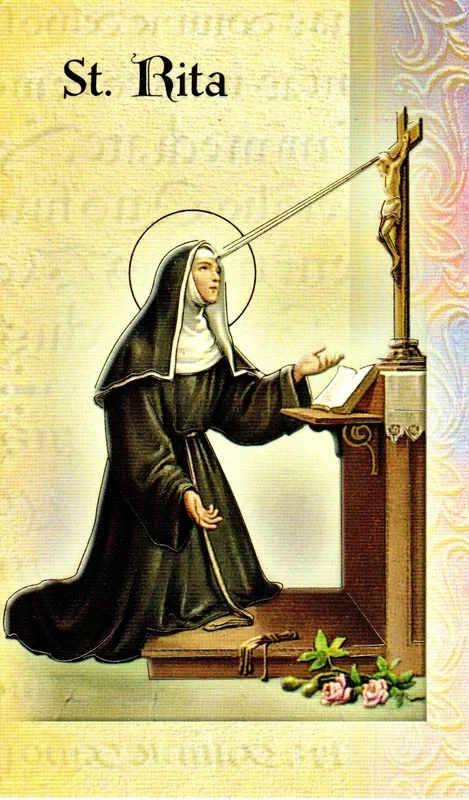 Prayer Card & Biography – St Rita