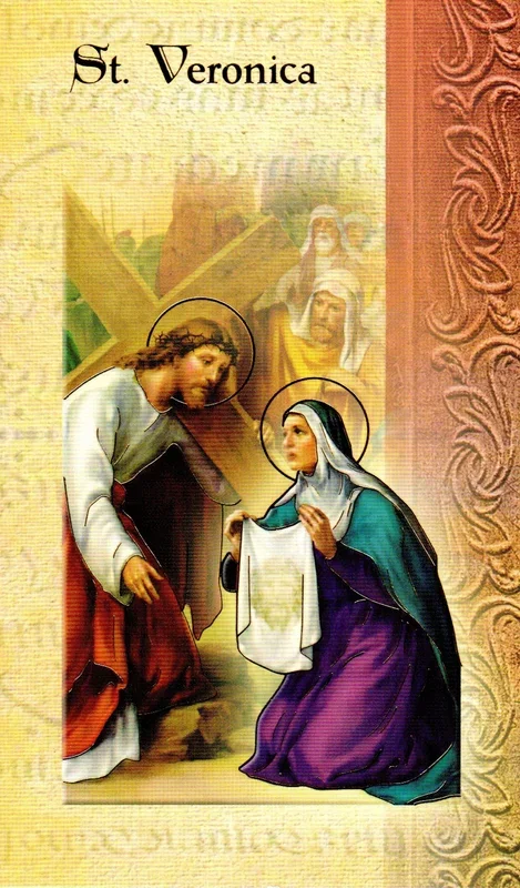Prayer Card & Biography – St Veronica