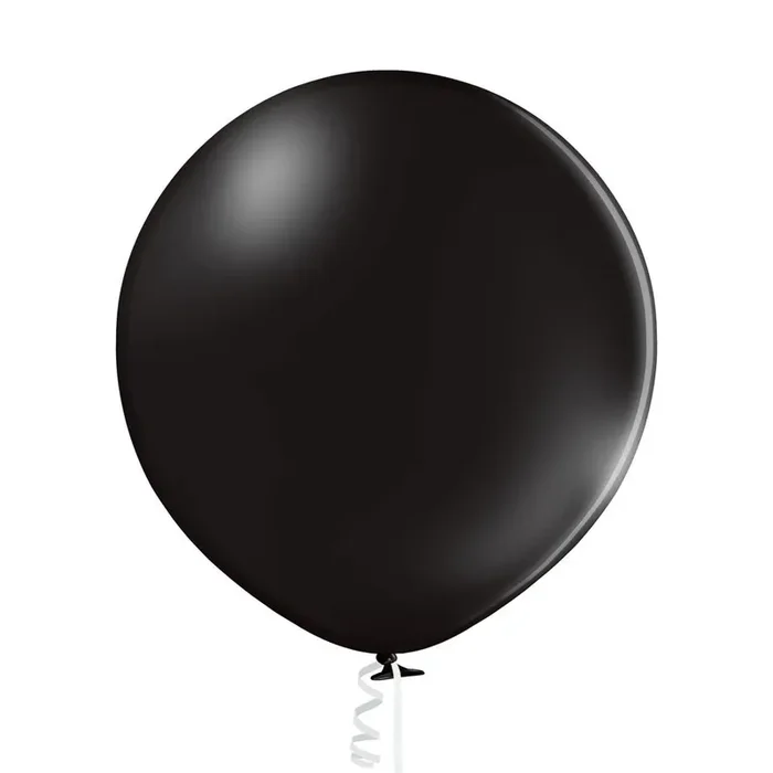 Premium Black Latex Balloon Packs (5 “, 11”, 16”, 24”, And 36”)