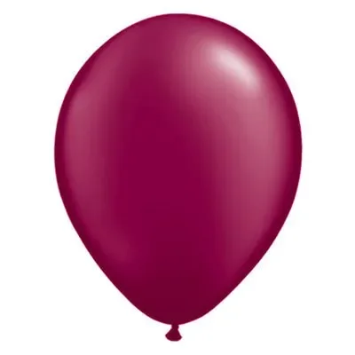 Premium Burgundy Latex Balloon Cluster (5 “, 11” And 17 “)