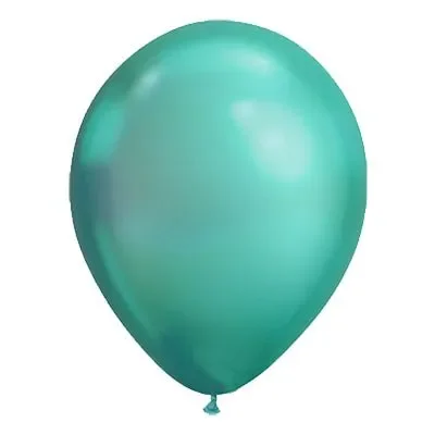 Premium Chrome Green Latex Balloon Packs (5 ” And 11”)