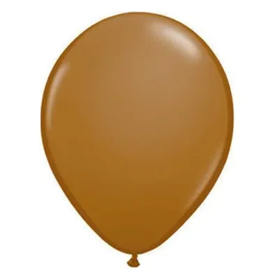 Premium Mocha Latex Balloon Cluster (5 “, 11” And 17”)