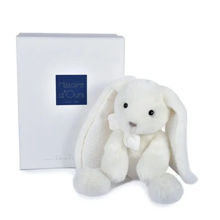 Preppy Chic: White Bunny