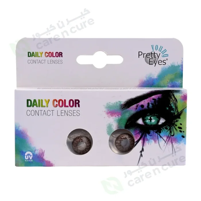 Pretty Eyes Daily Color Lenses ‘2’ Aqua/Ocean