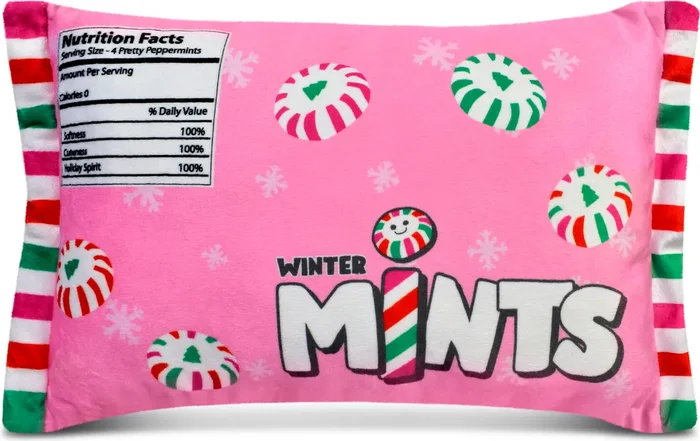 PRETTY PEPPERMINTS PACKAGING PLUSH