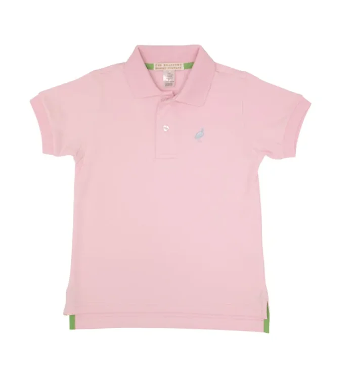 Prim & Proper Polo | Palm Beach Pink + Blue