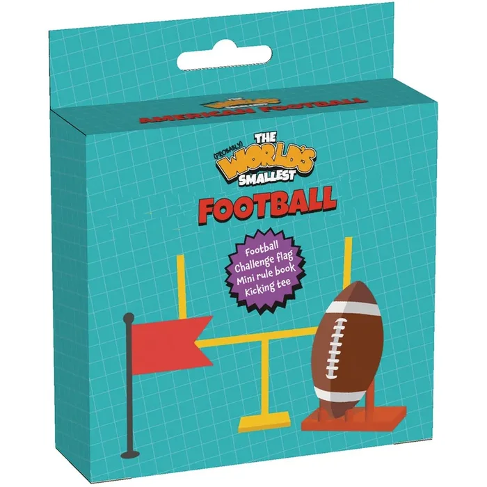 Probably the World’s Smallest Football